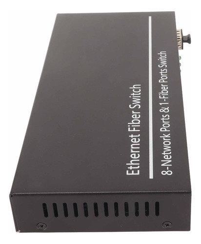 Convertidor De Medios Ethernet Con 8 Puertos