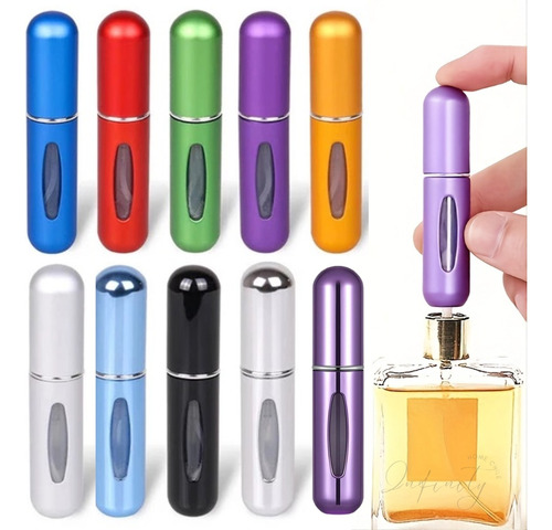 Mini Botella Atomizador Perfume Recargable