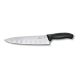 Victorinox Cuchillo Para Chef, Con Alvéolos, 25 Cm