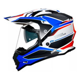 Casco Enduro Motocross C/ Visor Mx 632 Punto Extremo - Fas