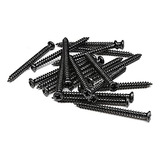 Tornillos Montaje Pastilla P90, 2.8 X 32 Mm, Negros (set De