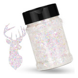 Holographic Chunky Glitter 100g White Chunky Glitter Fo...