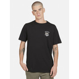 Polera Sketched S/s Tee Hombre Negro Volcom