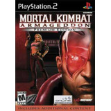 Mortal Kombat Armageddon Premium Español | Ps2 | Fisico Dvd