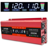 Inversor De Corriente Voltaje Msw800w-lcd-red 800w Cantonape