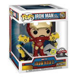 Funko Pop! Deluxe: Iron Man Mark Iv #905 Glows In The Dark