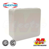 80x80x40 Conextube Ip65 Caja De Paso Estanca  Electro Medina