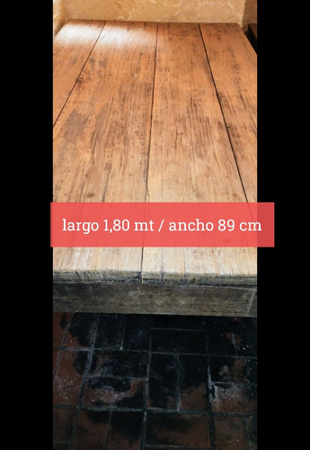 Mesa Comedor/quincho. Maciza De Madera