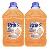 2 Detergentes Briks Naranjo 5 Litros