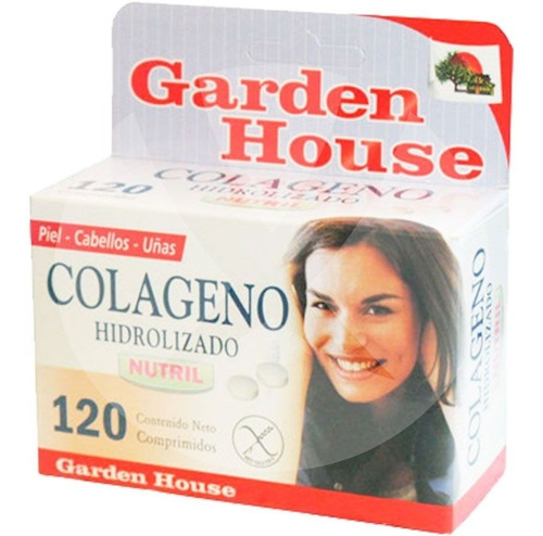 Garden House Colageno Hidrolizado 120 Comp Cabello Y Uñas Sabor Sin Sabor