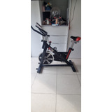 Bicicleta De Spinning 868 Negra Y Roja