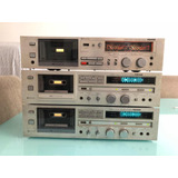 3 Tape Deck Polyvox Para Revisão