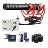 Microfone Rode Videomic Ntg Híbrido Conector Usb-c E P2