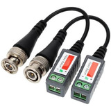 10 Pares De Video Balun Passivo Cftv Conversor Utp 