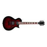 Guitarra Electrica Esp/ltdec-256seethru Black Cherrysunburst