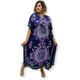 Vestido Indiano, Kaftan Indiano Longo Importado Veste Gg