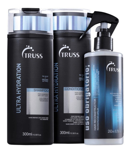 Kit Ultra Hydration Duo + Uso Obrigatório Reconstrutor