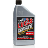 Lucas Oil  Sae 20w-50 Aceite Para Motocicleta - Gris, 1 Cua.