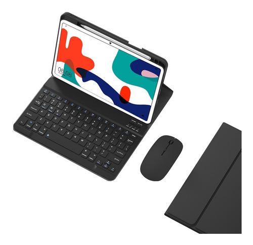 Funda Con Teclado Y Ratón Para Xiaomi Mi Pad 5 Pro 11 Inch