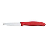 Cuchillo Victorinox Rojo. Hoja 8 Cm - Electromundo