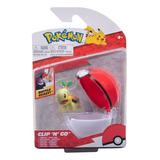 Figura Pokemon Clip N Go Original Pokebola Turtwig