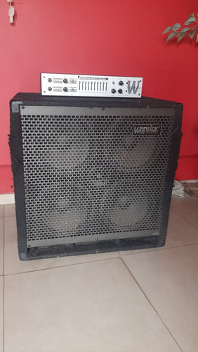 Warwick 4x10 400w + Cabezal Wa300 + Cables