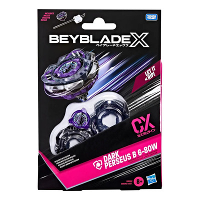 Beyblade X Dark Perseus B 6-80w Cx Hasbro Color Morado | Envío gratis
