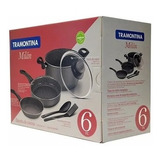 Set Batería Tramontina Juego Ollas Cocina Milan 20599/390