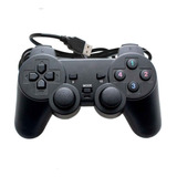 Joystick Manete Controle Usb Pc Notebook Analógico Cor Preto