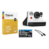 Polaroid Now I-type Instant Film Camera (blanco Y Negro) Pol