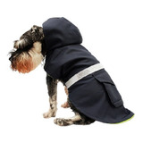 Impermeable Reflejante Azul Marino Perro Talla 1 Pet Pals