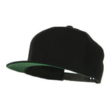 Gorra Flexfit En Mezcla De Lana Prostyle Snapback, Negra