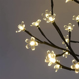 Lightshare Árbol Bonsái Con Flores De Cerezo, 48 Luces Led,