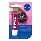 Protector Labial Humectante Nivea Blackberry Shine 4,8 Grs