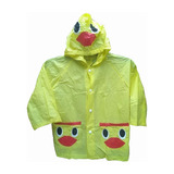 Impermeable Niño Amarillo Pollo Capa Lluvia Poncho Kinder