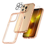 Funda Tauri Defender Para iPhone 13 Pro Max-rose Gold