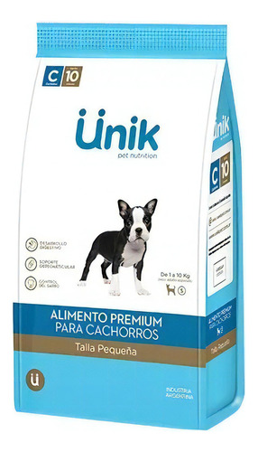 Unik Perro Cachorros  Razas Pequeñas  X 3 Kg