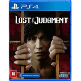 Lost Judgment Edição Padrão Playstation 4 Sega + Nota Fiscal