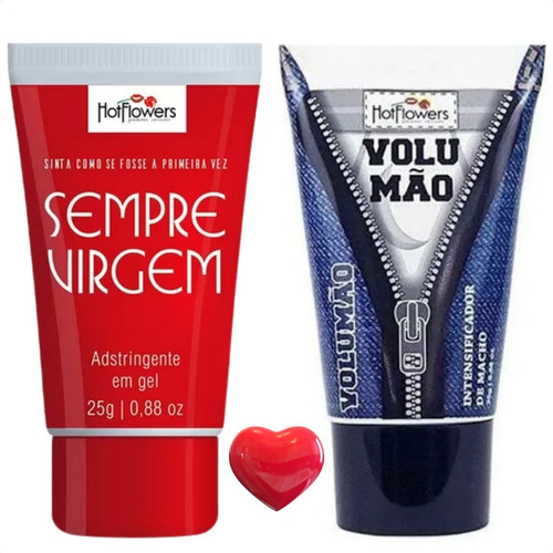 Gel Sempre Virgem Canal Ppk Apertada + Volumão Engrossa Peni