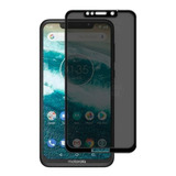 Película De Vidro 3d Privacidade Para Motorola One