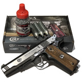 Pistola Colt Special Combat Co2 + 1500 Balines + 3 Gas 
