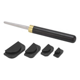 Kit De Ferramentas De Reparo De Sax Tone Hole Pads Dent Lapp