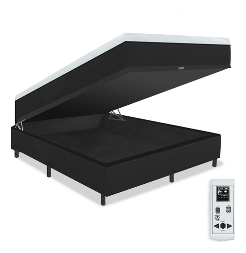 Colchão Magnético Casal Massageador Quântica Cama Box Bau 