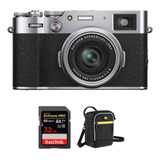 Fujifilm X100v Digital Camara Con Accessories Kit (silver)