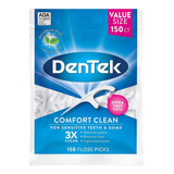 Dentek Fio Dental Original Floss 150 Unids - Comfort Clean