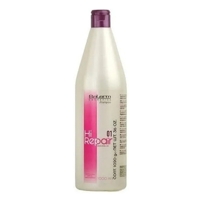 Shampoo Salerm Cabello Dañado Y Deshidratado Hi Repair 1 L | Envío gratis