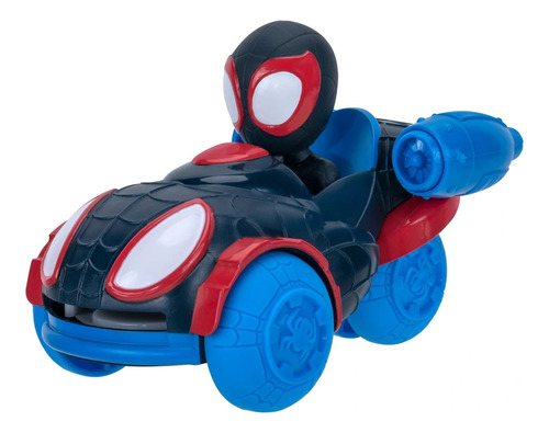 Auto Vehículo Spidey Marvel Original Lanza Tazos Incluye Fig