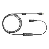 Cable Adaptador Usb Qd Para Auriculares Compatible Con Cualq