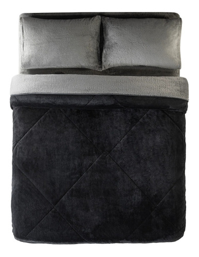 Cobertor Invernal Mat/ind Himalaya Negro/gris Vianney