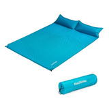 Colchoneta Autoinflable Doble Con Almohada Naturehike